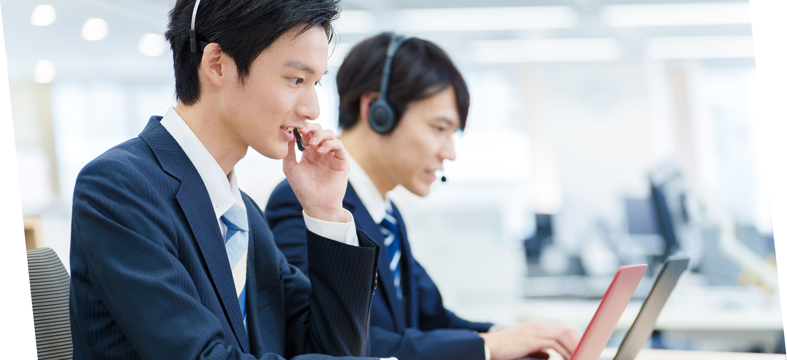 Asset business human capital(ABHC)のオペレータの様子